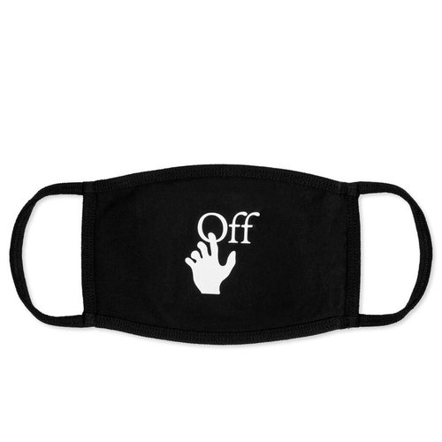 OFF-WHITE Hand Off Mask - Black/White - OMRG001F20FAB0041001