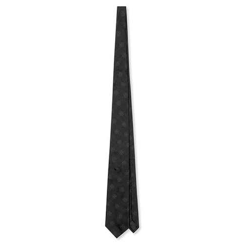 OFF-WHITE Off Cross Tie - Black/Black - OMMD006F19B050271010