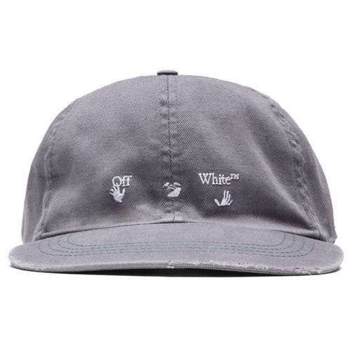 OFF-WHITE OW Logo Baseball Cap - Dark Grey