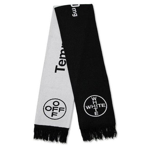 OFF-WHITE Temperature 0.5 Scarf - Black/White - OMMA001S184070641001