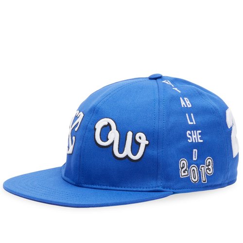 OFF-WHITE Cap - Blue/White - OMLB055S24FAB0054601