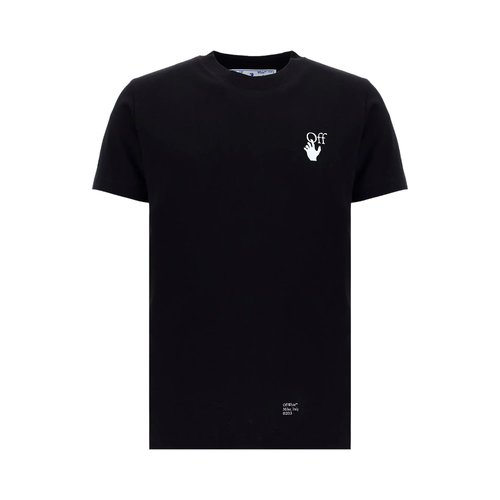 OFF-WHITE Caravaggio Arrow Short-Sleeve Slim Tee - Black - OMAA027F21JER0131001