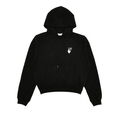 OFF-WHITE Caravaggio Over Hoodie - Black - OMBB037F21FLE0091084