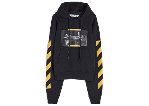 OFF-WHITE OFFWHITE Caravaggio Painting Hoodie - Black/Yellow