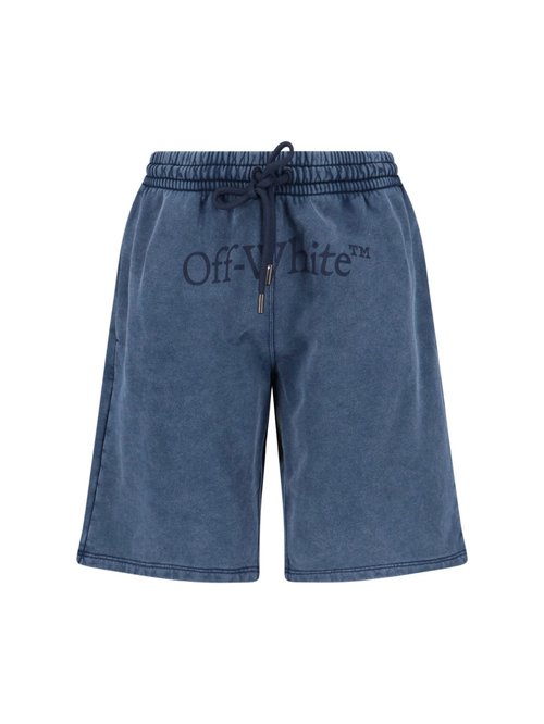 OFF-WHITE Cotton Shorts - 44MCI013S26F005401MAREADONIGHTSKY