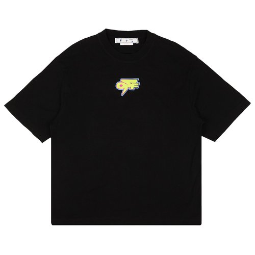 OFF-WHITE Degrade Thunder Over Skate Short-Sleeve Tee - Black - OMAA120F22JER0031070