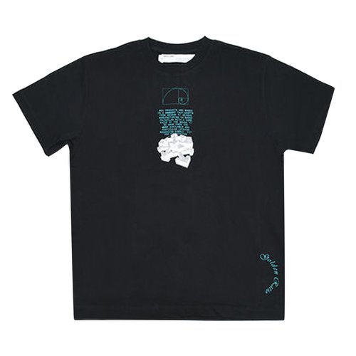 OFF-WHITE Dripping Arrows Short Sleeve Over T-Shirt - Black - OMAA038R201850051001