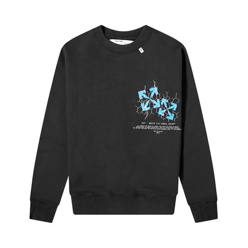 OFF-WHITE Fence Arrow Slim Crewneck - OMBA025S20E300021030