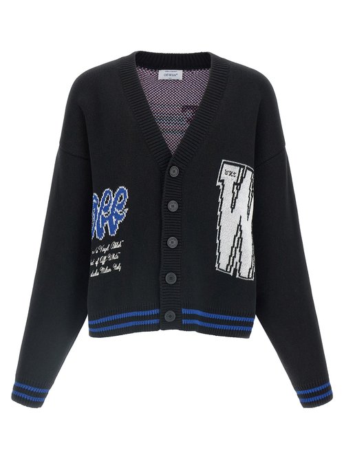 OFF-WHITE glide Diag Cardigan - OMHB019F25KNI00210011001