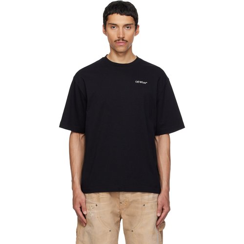 OFF-WHITE Half Arrow Skate T-shirt - Black - OMAA120S26JER0080001001