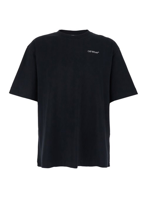 OFF-WHITE OFFWHITE Half Arrow Skate T-Shirt - Black - OMAA120S26JER00800010001