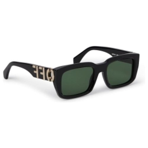 OFF-WHITE OFFWHITE Hays Sunglasses - Black/Green (Oeri125S24Pla0011055/Fr)