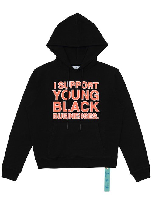 OFF-WHITE OFFWHITE ISYBB Hoodie - Black