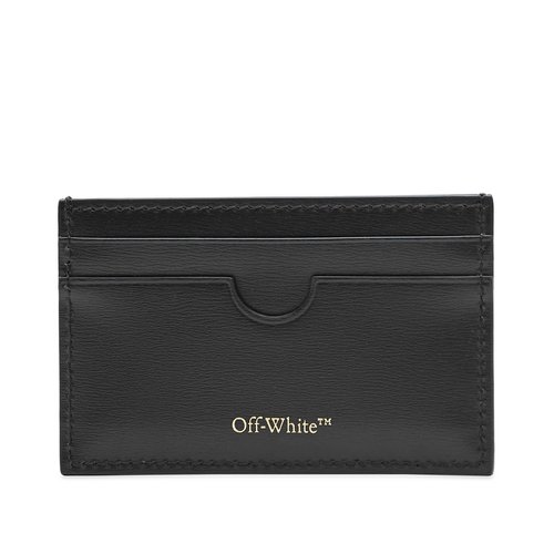 OFF-WHITE Jitney Simple Card Case - Black - OWND035F23LEA0011000