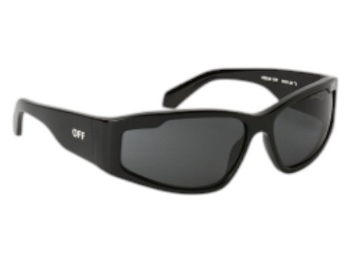 OFF-WHITE OFFWHITE Kimball Sunglasses - Black Dark Grey (Oeri118S24Pla0011007/Fr)