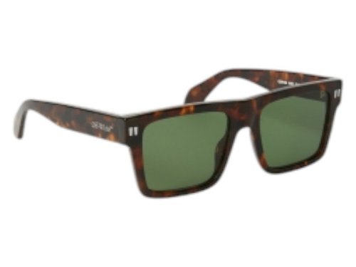 OFF-WHITE OFFWHITE Lawton Sunglasses - Havana Green (Oeri109S24Pla0016055/Fr)