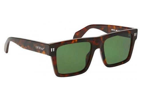 OFF-WHITE OFFWHITE Lawton Sunglasses - Havana/Green (Oeri109S24Pla0016055)