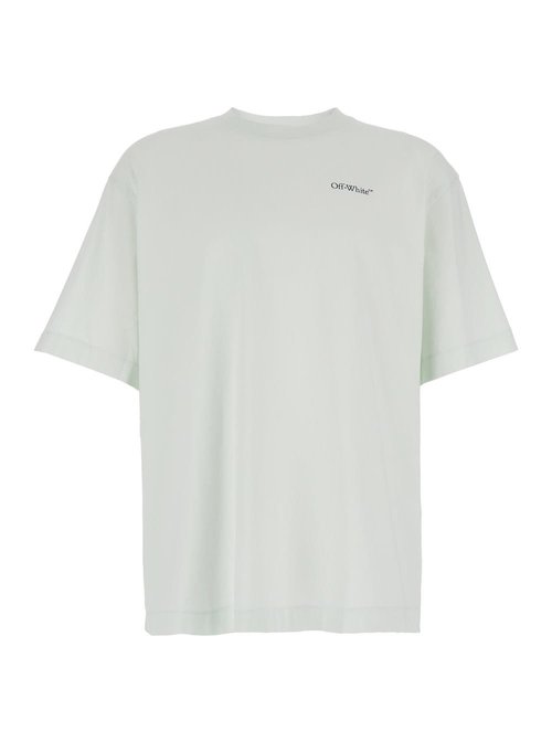 OFF-WHITE OFFWHITE Half Arrow Skate T-Shirt - Bluewash - 44MAA120S26J008332