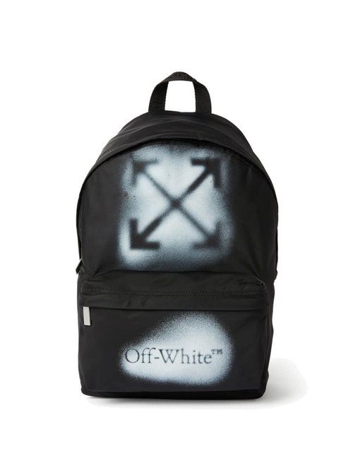 OFF-WHITE Logo Backpack - OBNB001K_S25FAB0011001