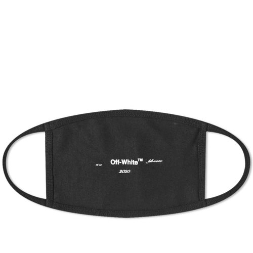 OFF-WHITE Off OFF Logo Face Mask FW20in - Black/White