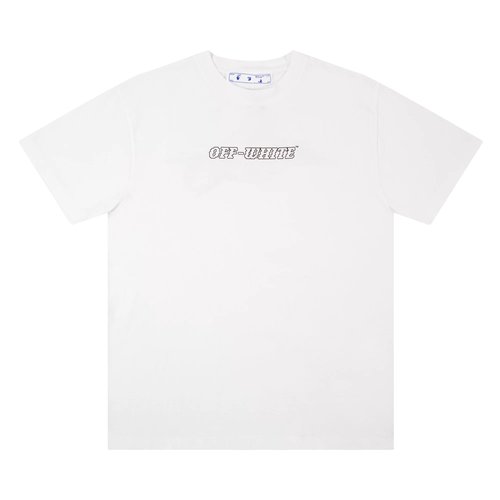 OFF-WHITE Logo T-Shirt - OMAA038R21JER0090131
