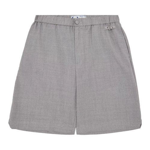 OFF-WHITE Lounge Shorts - Grey - OMCB049S21FAB0020500
