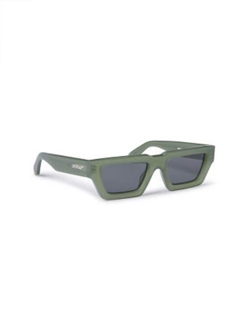 OFF-WHITE OFFWHITE Manchester Sunglasses/FR - Olive Green/Dark Grey/Grey (Oeri129S24Pla0015707
