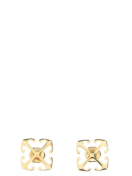 OFF-WHITE Mini Arrow Earrings - Gold - OWOD29MC99MET0017600