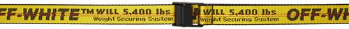 OFF-WHITE Industrial Belt - Yellow - OMRB039R21FAB0011810