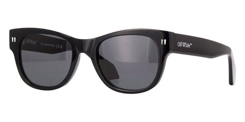OFF-WHITE OFFWHITE Moab Sunglasses - Black/Dark Grey (Oeri107S24Pla0011007/Fr)