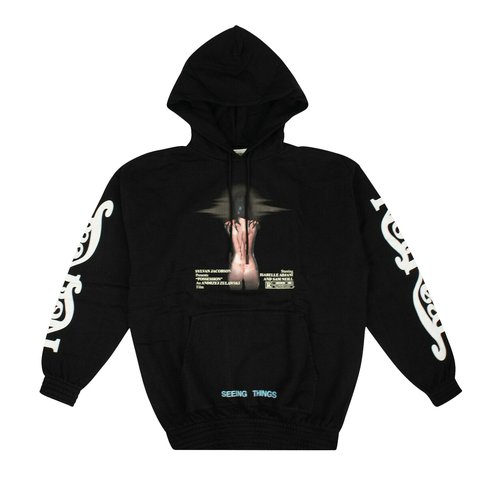 ★Off-White★ Matthew Sweatshirt Black OMBA070C99FLE0021077 OFF-WHITE Black S.Matthew Over Sweatshirt 'Black Grey