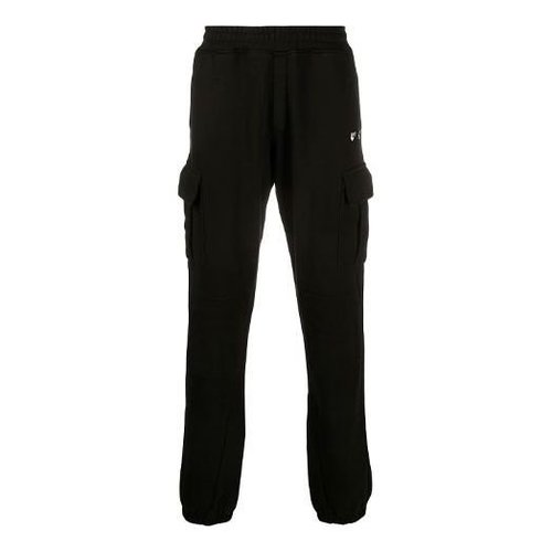 OFFWHITE New Logo CargoStyle Track Pants 'Black