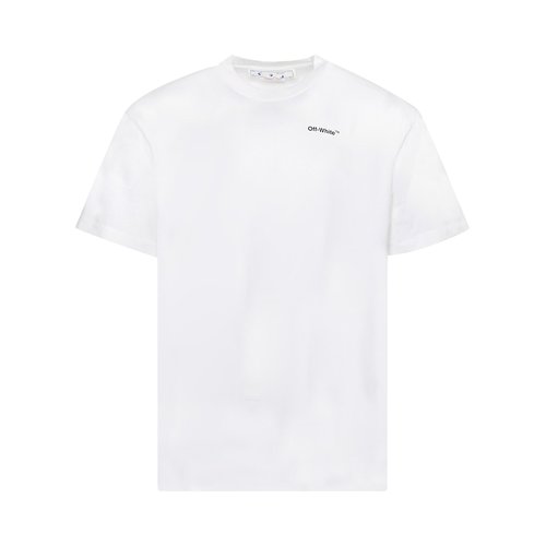 OFF-WHITE Off- Caravag Arrow Over Short-Sleeve Tee - White - OMAA038C99JER0050110