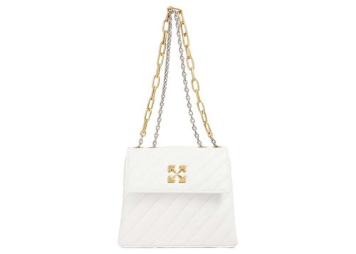 OFF-WHITE OFF Jackhammer Shoulder Bag - White