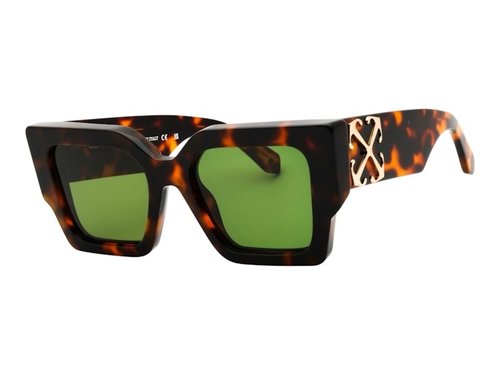 OFF-WHITE OFFWHITE Catalina Sunglasses - Havana Green (Oeri128C99Pla0016055)