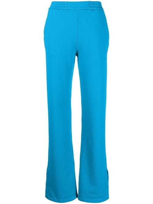 OFF-WHITE OFFWHITE DiagonalStripe Track Pants - Blue - OWCH011S23JER0014949