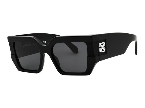 OFF-WHITE OFFWHITE Dover Sunglasses - Black Dark Grey (Oeri148S25Pla0011007)
