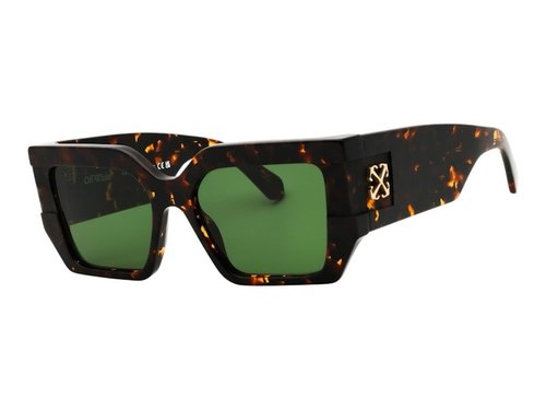 OFF-WHITE OFFWHITE Dover Sunglasses - Havana Green (Oeri148S25Pla0016055)