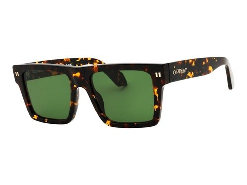 OFF-WHITE OFFWHITE Lawton Sunglasses - Havana Green (Oeri109C99Pla0016E55)