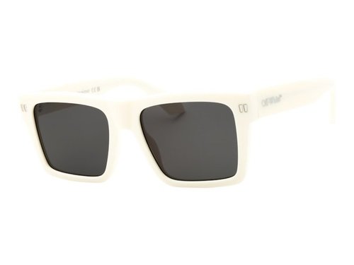 OFF-WHITE OFFWHITE Lawton Sunglasses - White Dark Grey (107)