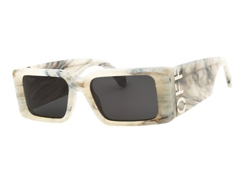 OFF-WHITE OFFWHITE Milano Sunglasses - Marble Dark Grey (807)