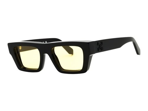 OFF-WHITE OFFWHITE Oregon Sunglasses - Black Yellow (Oeri145S25Pla0011018)