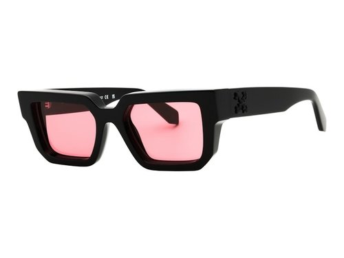OFF-WHITE OFFWHITE Silverstone Sunglasses - Black Red (Oeri146S25Pla0011025)