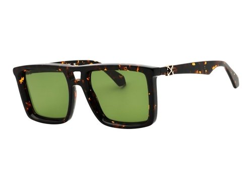 OFF-WHITE OFFWHITE Stratford Sunglasses - Havana Green (Oeri13Ws25Pla0016055)