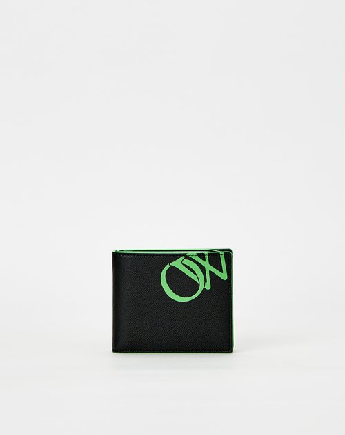 OFF-WHITE Logo Bifold Wallet - OMNC079S24LEA0011070