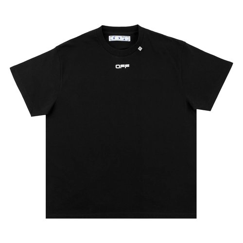 OFF-WHITE Painting Arrows Short-Sleeve T-Shirt - Black - OMAA038G20JER0031088