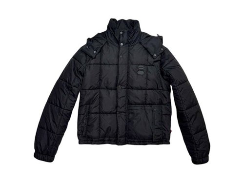 OFF-WHITE OFFWHITE Puffer Jacket - Black - OMED015G20FAB0011000