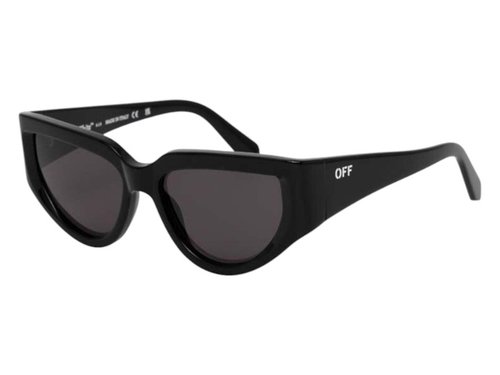 OFF-WHITE OFFWHITE Seward Sunglasses - Black Dark Grey (Oeri116S24Pla0011007/Fr)