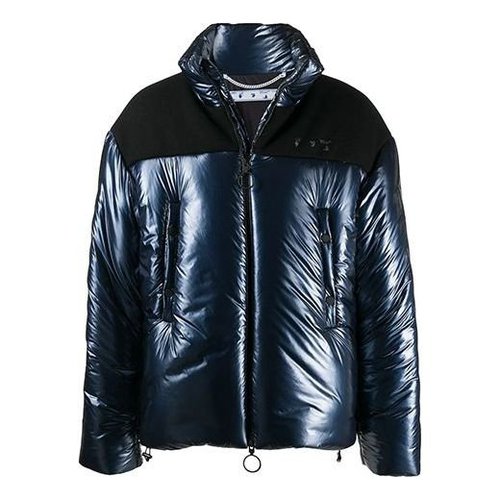 OFF-WHITE Shiny Down Jacket | Size L - OMED026F20FAB0014600