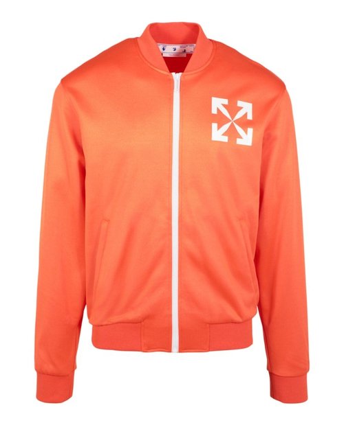 OFF-WHITE OFFWHITE Single Arrow Slim Track Jacket - Orange - OMBD037S-FAB002-2001